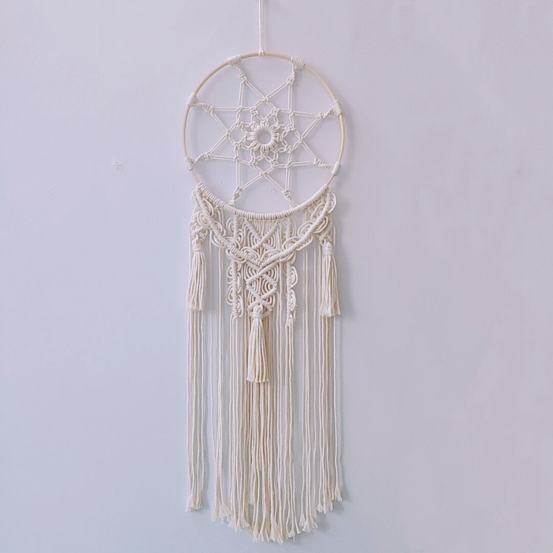 Elegant Macrame Dreamcatcher Wall Decor | Kelmera