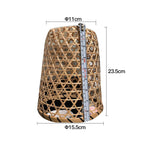 Elegant Macrame Hanging Lamp with Fringes | Kelmera