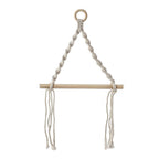 Elegant Macrame Plant Hanger Yellow Gray | Kelmera
