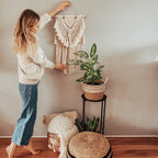 Elegant Macrame Wall Hanging in Bohemian Style | Kelmera
