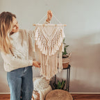 Elegant Macrame Wall Hanging in Bohemian Style | Kelmera