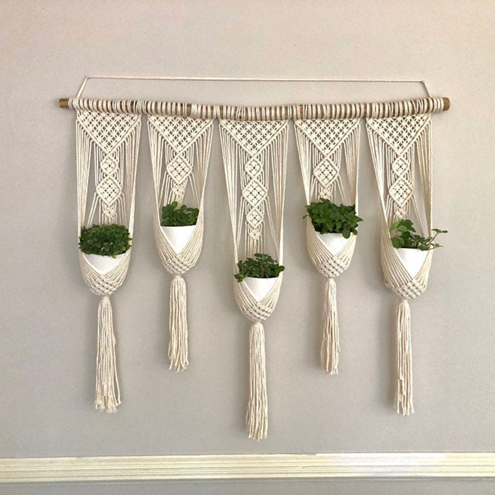 Elegant Macrame Wall Hanging with Intricate Details | Kelmera