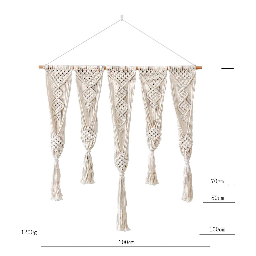 Elegant Macrame Wall Hanging with Intricate Details | Kelmera