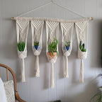 Elegant Macrame Wall Hanging with Intricate Details | Kelmera
