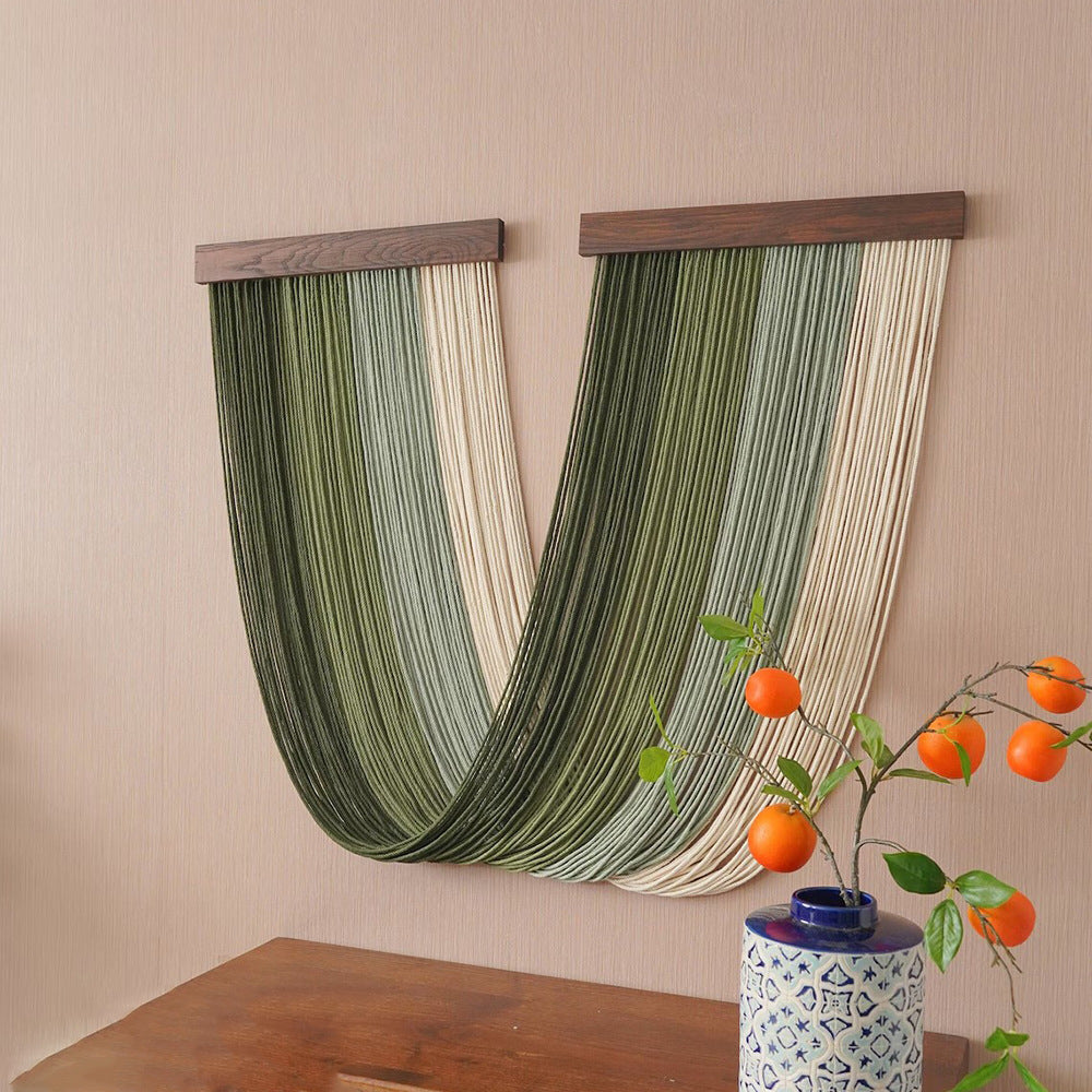 Elegant Macrame Wall Hanging with Wooden Frame | Kelmera