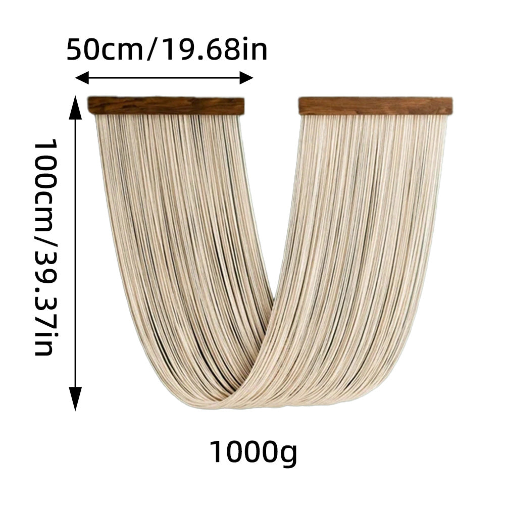 Elegant Macrame Wall Hanging with Wooden Frame | Kelmera