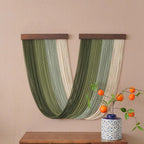 Elegant Macrame Wall Hanging with Wooden Frame | Kelmera