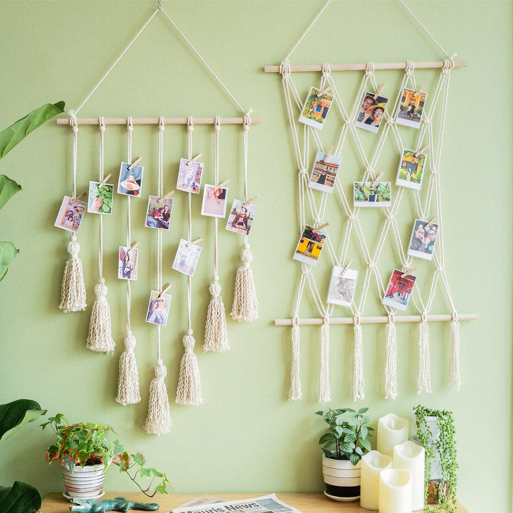 Elegant Macrame Wall Tapestry with Artistic Design | Kelmera