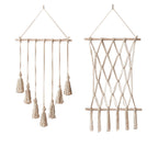 Elegant Macrame Wall Tapestry with Artistic Design | Kelmera