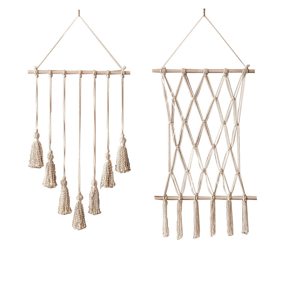 Elegant Macrame Wall Tapestry with Artistic Design | Kelmera