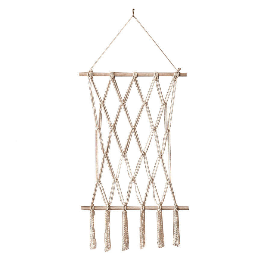 Elegant Macrame Wall Tapestry with Artistic Design | Kelmera