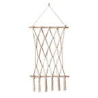 Elegant Macrame Wall Tapestry with Artistic Design | Kelmera
