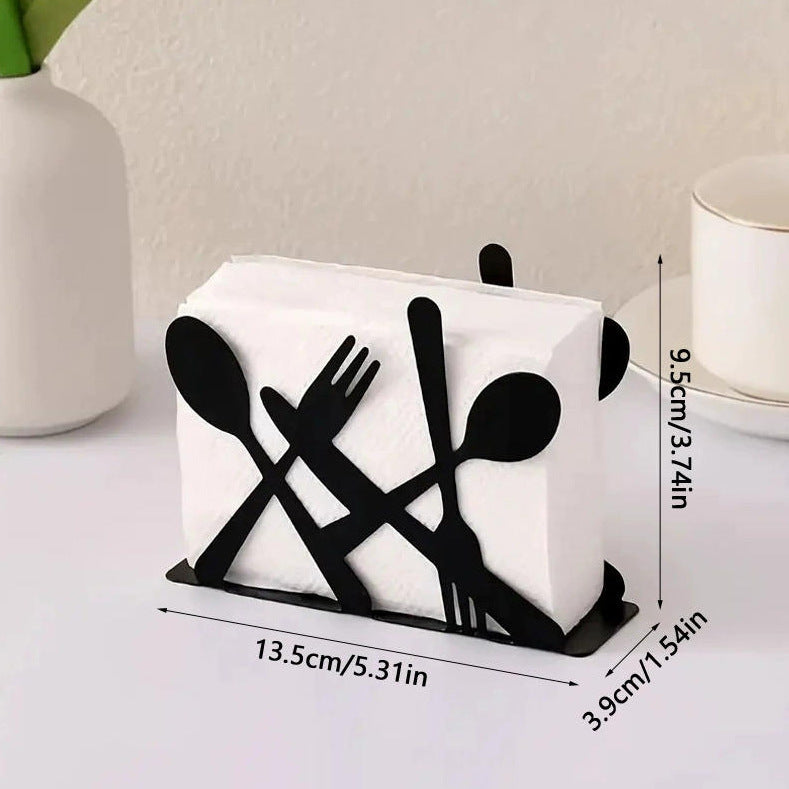 Elegant Napkin Holder made of Metal | Kelmera