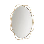 Elegant Oval Decorative Wall Mirror | Kelmera