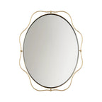 Elegant Oval Decorative Wall Mirror | Kelmera