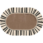 Elegant Oval Floor Mat | Kelmera