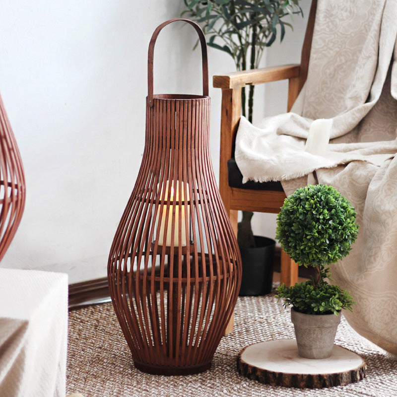 Elegant Rattan Lantern | Kelmera