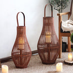 Elegant Rattan Lantern | Kelmera