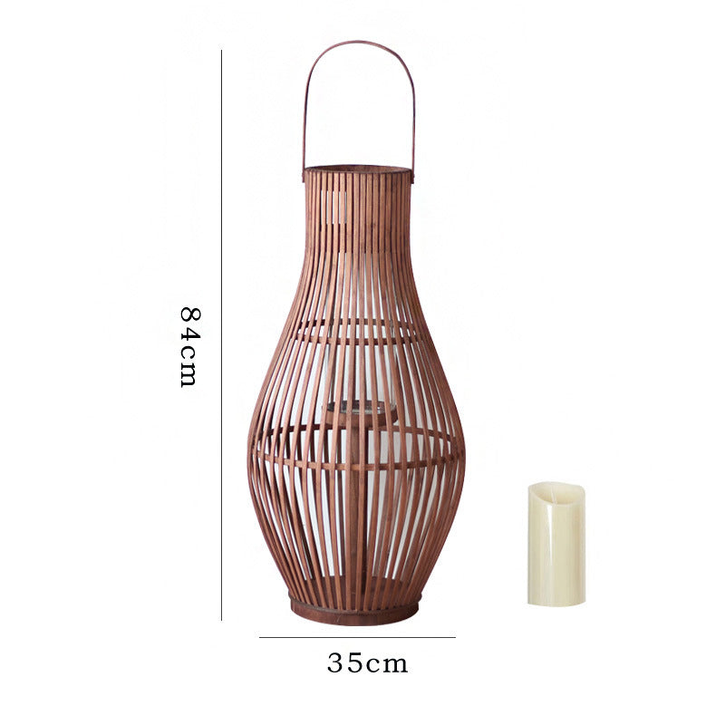 Elegant Rattan Lantern | Kelmera