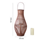 Elegant Rattan Lantern | Kelmera