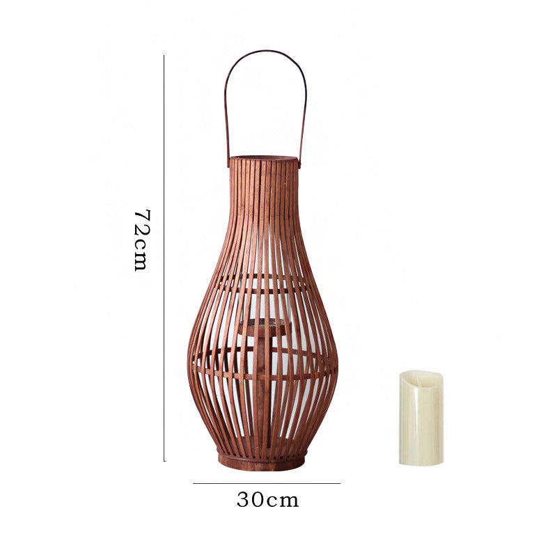 Elegant Rattan Lantern | Kelmera