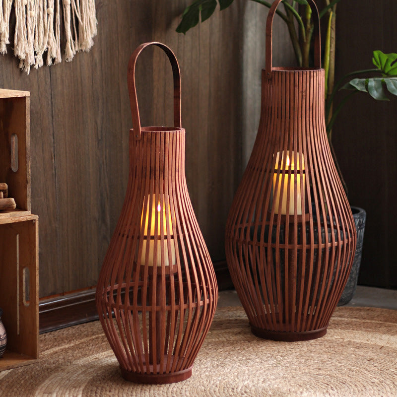 Elegant Rattan Lantern | Kelmera