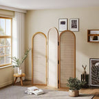 Elegant Rattan Room Divider | Kelmera