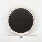 Elegant Round Wall Mirror made of Natural Rattan | Kelmera