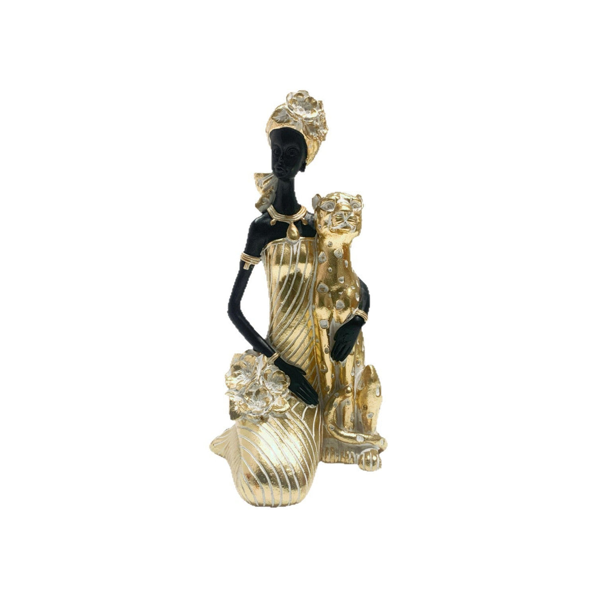 Elegant Sculpture with Leopard | Kelmera