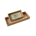 Elegant Serving Platter made of Natural Materials | Kelmera