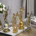 Elegant Statue of Justitia in Artistic Details | Kelmera