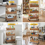 Elegant Storage Basket made of Natural Rattan | Kelmera