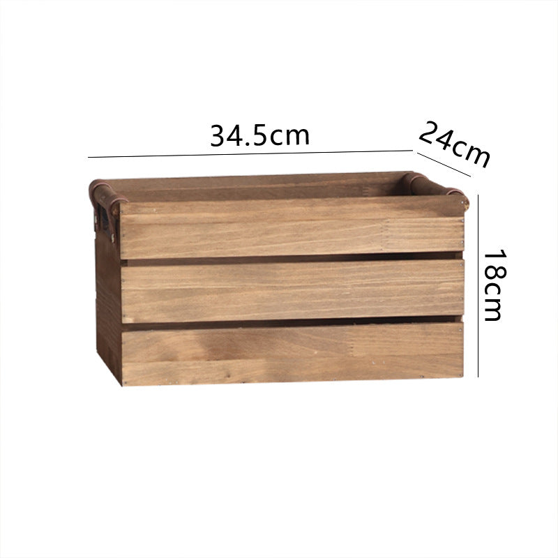 Elegant Storage Basket made of Solid Wood | Kelmera