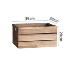 Elegant Storage Basket made of Solid Wood | Kelmera