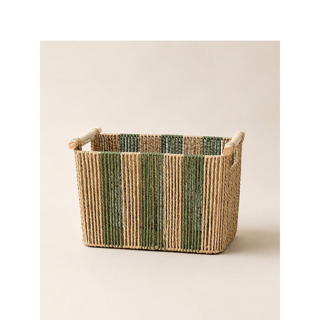 Elegant Storage Basket with Sturdy Handles | Kelmera