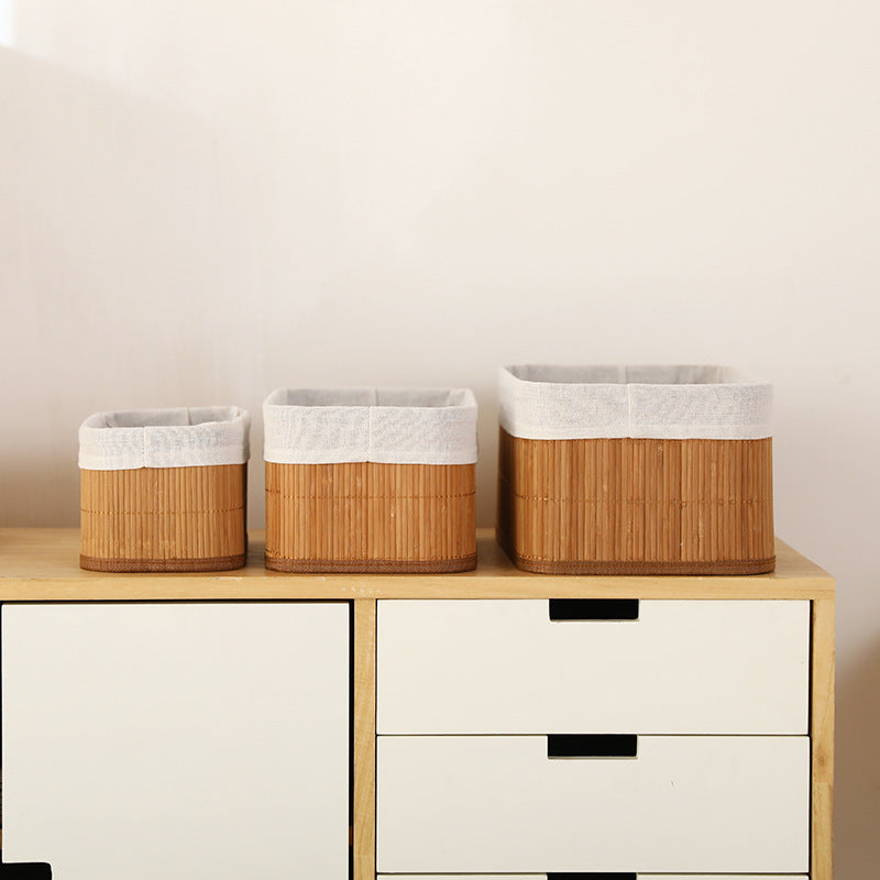Elegant Storage Baskets made of Natural Bamboo | Kelmera