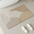 Elegant Textured Bathroom Mat | Kelmera