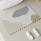 Elegant Textured Bathroom Mat | Kelmera