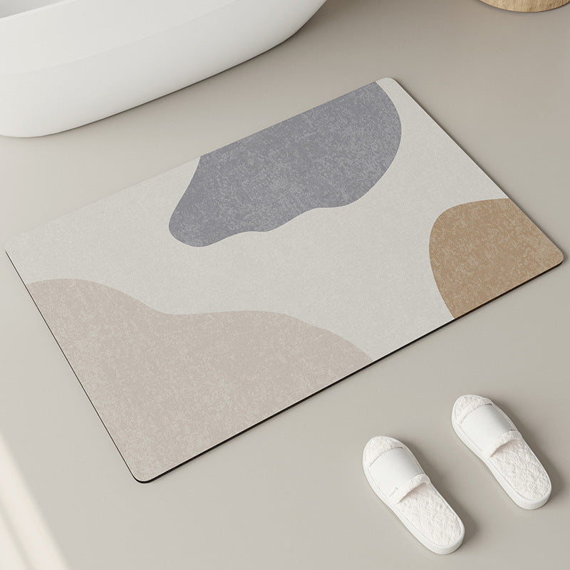 Elegant Textured Bathroom Mat | Kelmera