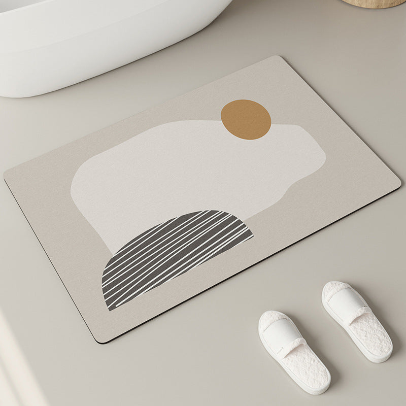 Elegant Textured Bathroom Mat | Kelmera