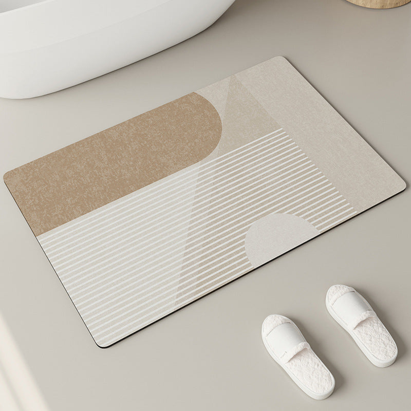 Elegant Textured Bathroom Mat | Kelmera