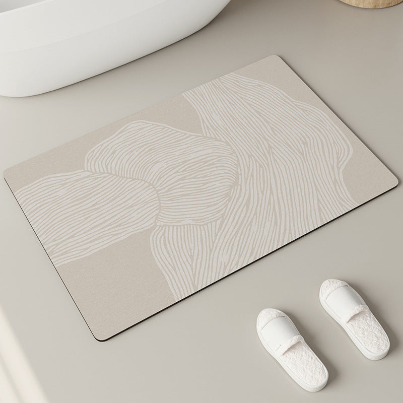 Elegant Textured Bathroom Mat | Kelmera