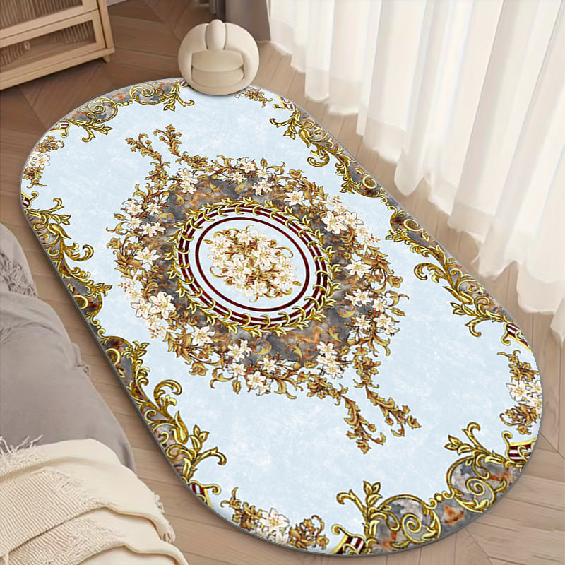 Elegant Vintage Floral Area Rug | Kelmera