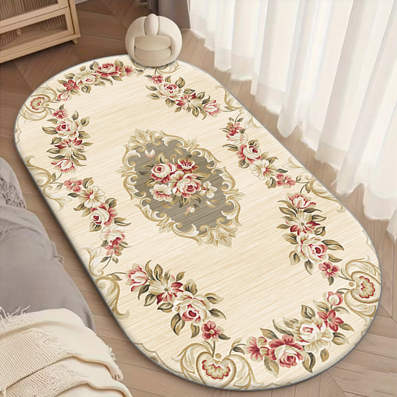 Elegant Vintage Floral Area Rug | Kelmera