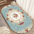 Elegant Vintage Floral Area Rug | Kelmera