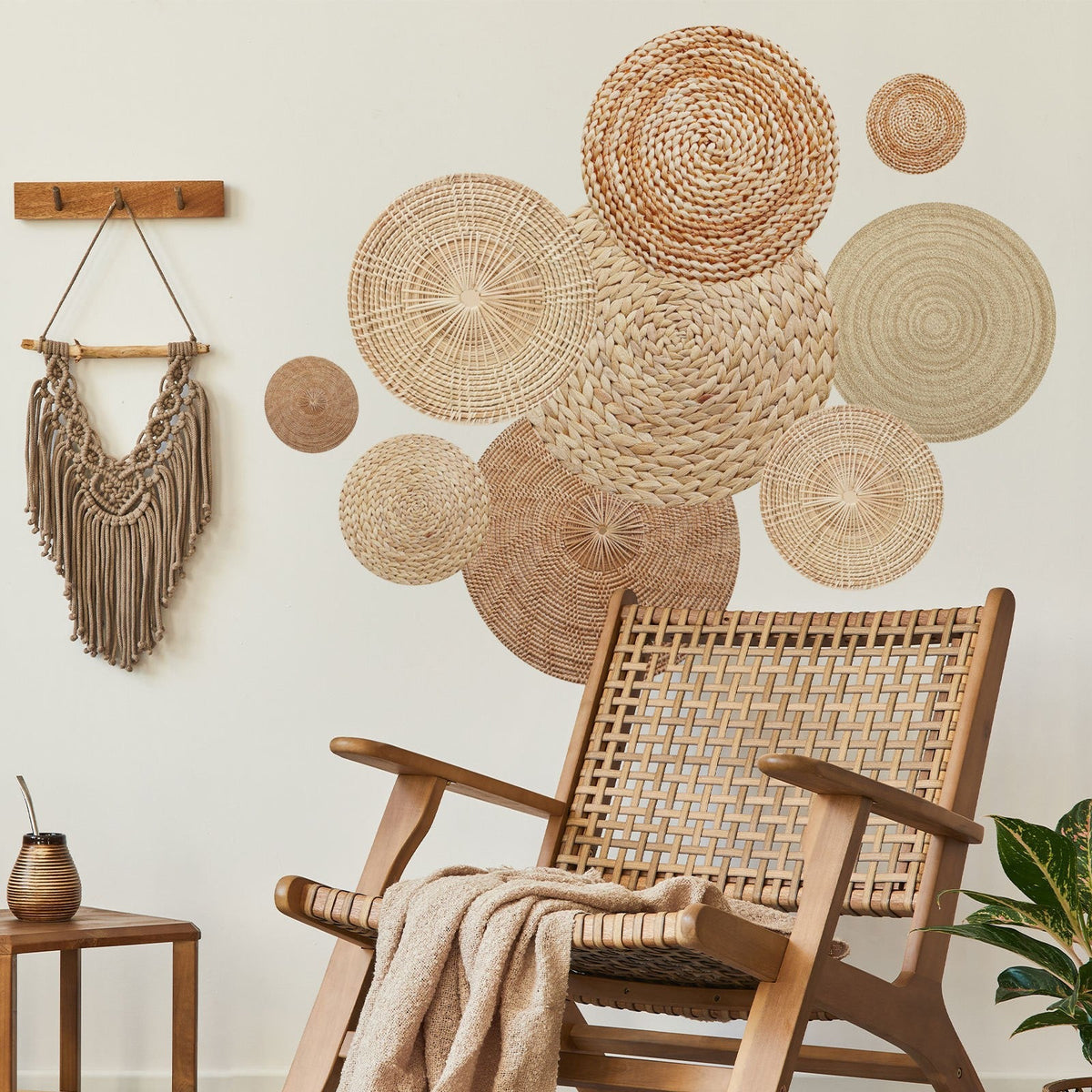 Elegant Wall Decoration made of Natural Materials | Kelmera