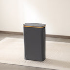 Elegant Waste Bin with Bamboo Lid | Kelmera