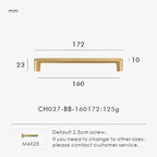 Elstisa Wall Brass Handles