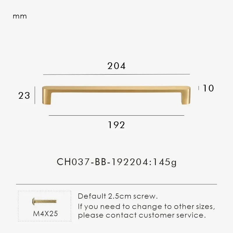 Elstisa Wall Brass Handles