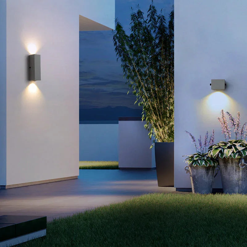 Elvas Cement LED Wall Lamp